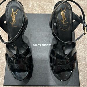 YSL patent black